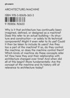 Architecture/machine