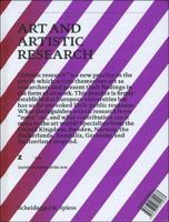 Art and Artistic Research