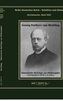 Georg Freiherr von Hertling: Historische Beiträge zur Philosophie:Reihe Deutsches Reich Bd. VII/II