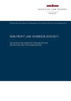 Non Profit Law Yearbook 2010/2011