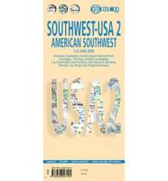 USA Southwest - American Southwest, Borch Map
