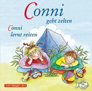 Schneider, L: Conni geht zelten/reiten/CD