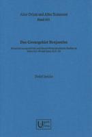 Das Grenzgebiet Benjamins Historisch-Topographische Und Literarisch-Topographische Studien Zu