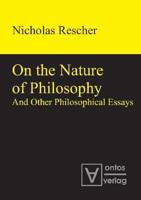 On the Nature of Philosophy