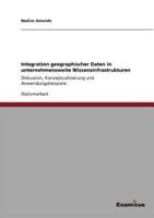 Integration geographischer Daten in unternehmensweite Wissensinfrastrukturen:Diskussion, Konzeptualisierung und Anwendungsbeispiele