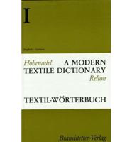 Textil - Worterbuch. V. 1 English-German