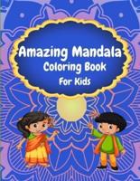 Amazing Mandala Coloring Book For Kids