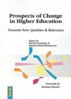 Prospects of Change in Higher Education