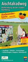 Aischtal Cycle Path, Cycle Tour Map 1:50,000
