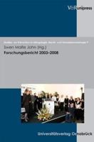 Forschungsbericht 20032008