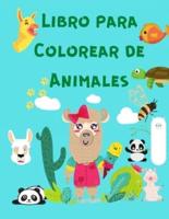 Libro Para Colorear De Animales