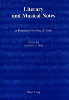 Literary and Musical Notes