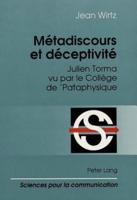 Metadiscours Et Deceptivite