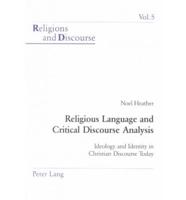 Religious Language and Critical Discourse Analysis