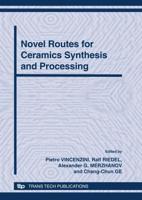 Novel Routes for Ceramics Synthesis and Processing : 12th International Ceramics Congress, Part B