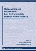 Geopolymers and Geocements: Low Environmentally Impact Ceramic Materials
