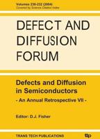 Defects and Diffusion in Semiconductors - An Annual Retrospective VII