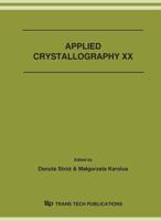 APPLIED CRYSTALLOGRAPHY XX