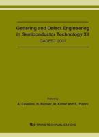 Gettering and Defect Engineering in Semiconductor Technology XII