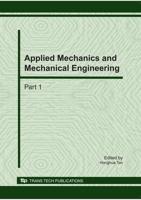 Applied Mechanics And Mechanical Engineering