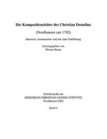 Die Kompositionslehre des Christian Demelius