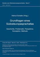 Grundfragen Eines Suedosteuropasprachatlas