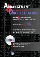 Hofmann, B: Arrangement/Orchestration
