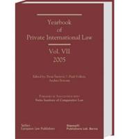 Yearbook of Private International Law