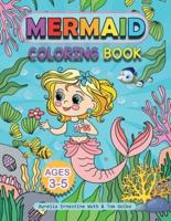 Mermaid Coloring Book Ages 3-5