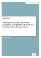 Erfassung der Effizienz stationärer Jugendhilfe nach §34 SGBVIII durch eine quantitative Forschungsmethode