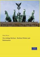 Der richtige Berliner - Berliner Wörter und Redensarten