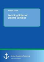 Learning Rates of Electric Vehicles