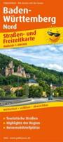 Baden-Wurttemberg North, Road and Leisure Map 1:200,000