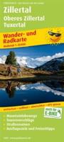Zillertal, Hiking and Cycling Map 1:35,000