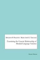 Examining the Genetic Relationship of Binukid Language Varieties