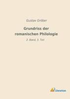 Grundriss Der Romanischen Philologie