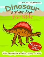 Dinosaur Activity Book For Kids