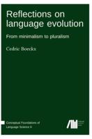 Reflections on language evolution