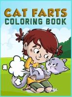 Cat Farts Coloring Book For Kids