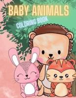 Livre De Coloriage Pour Enfants Sur Les Bébés Animaux