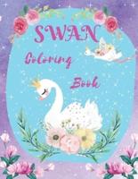 Swan Coloring Book