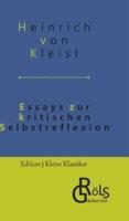 Essays Zur Selbstreflexion