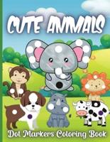 Cute Animals Dot Markers Coloring Book