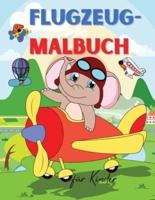 Flugzeug-Malbuch Für Kinder