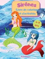Sirènes - Livre De Coloriage Et D'activités