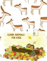 Learn Animals For Kids