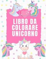 Libro Da Colorare Unicorno
