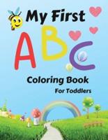 My First ABC Toddler Coloring Book