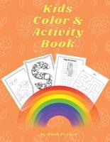 Kids Color & Activity Book