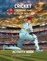 Cricket Coloring and Scissor Skills Activity Book